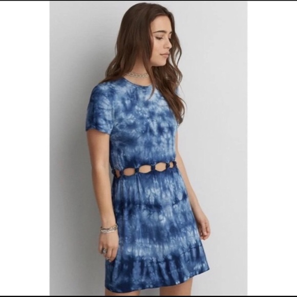 American Eagle Tie Dye Dress - Picture 5 of 5